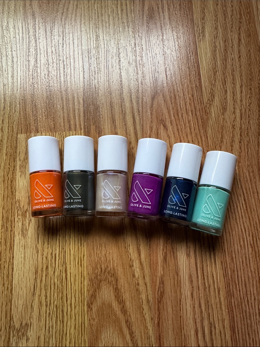 ✨ Olive & June - Long-Lasting Colors Bundle of 6
